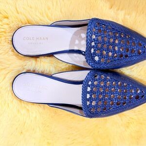 Cole Haan Blue Woven Women's Shoes